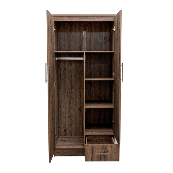 Scotty 2-Door 1-Drawer Wardrobe