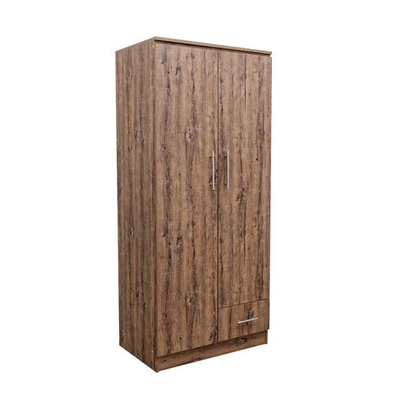 Scotty 2-Door 1-Drawer Wardrobe