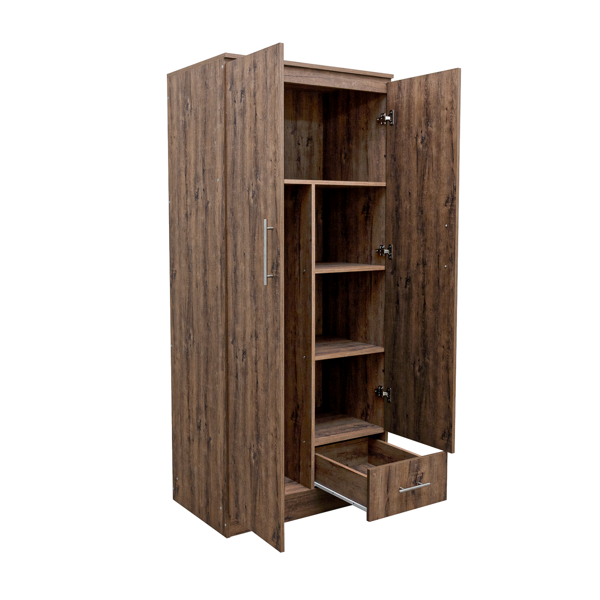 Scotty 2 Door 1 Drawer Wardrobe