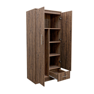 Scotty 2-Door 1-Drawer Wardrobe