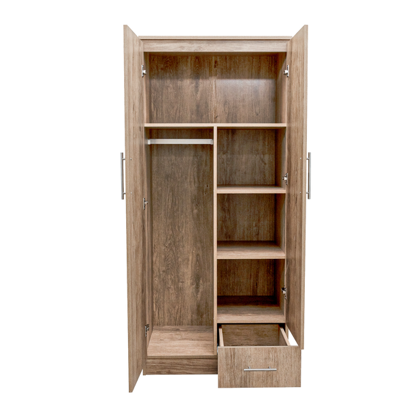 Scotty 2-Door 1-Drawer Wardrobe