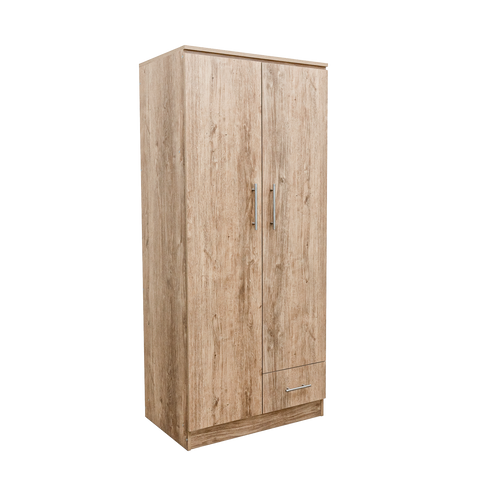 Scotty 2-Door 1-Drawer Wardrobe