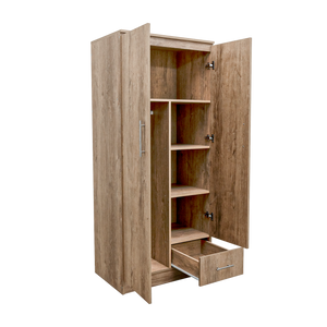 Scotty 2-Door 1-Drawer Wardrobe