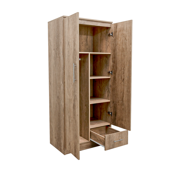 Scotty 2-Door 1-Drawer Wardrobe