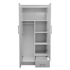 Scotty 2-Door 1-Drawer Wardrobe