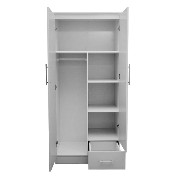 Scotty 2-Door 1-Drawer Wardrobe