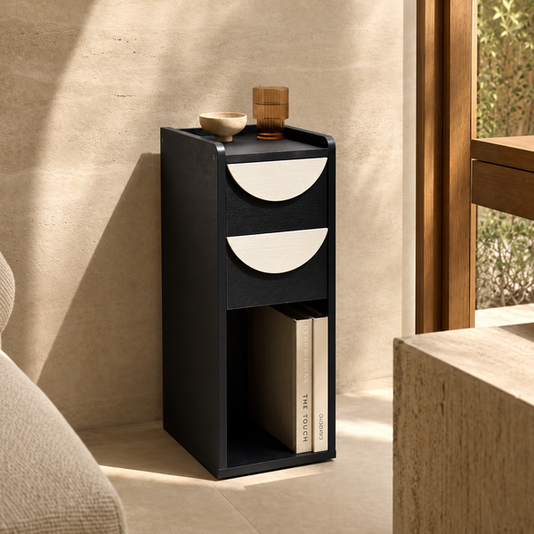 Mason Slim 2-Drawer Pedestal - OneDayOnly