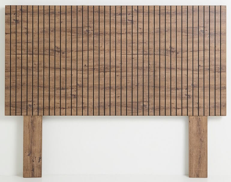 SOHO RIBBED HEADBOARD - RUSTIC BIRCH