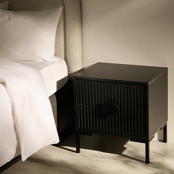 OPTIMA BEDSIDE TABLE - BLACK